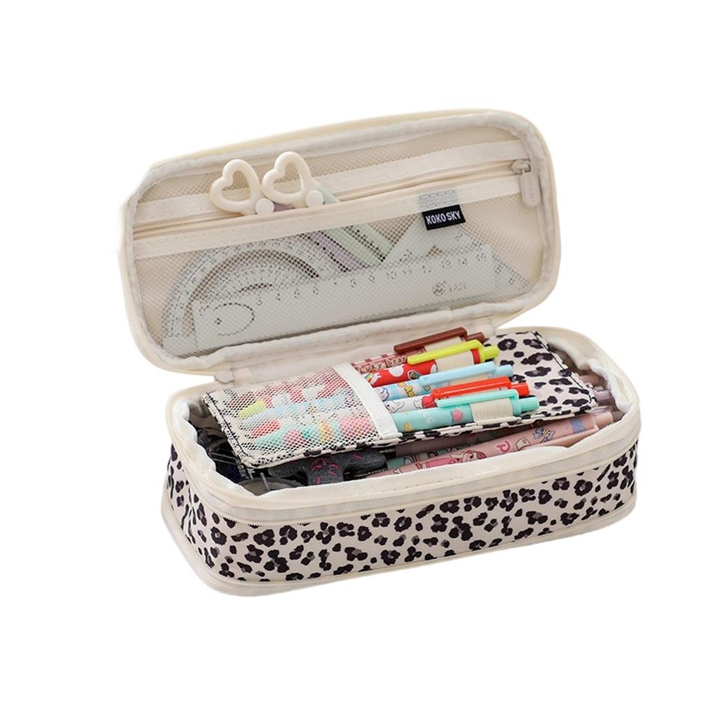Large Capacity Pencil Case Multifunctional Stain Resistant Pouch