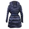 Prada [Domestic Regular] 29Z660 Belted Hoodie Down Coat 42 NavyUsed