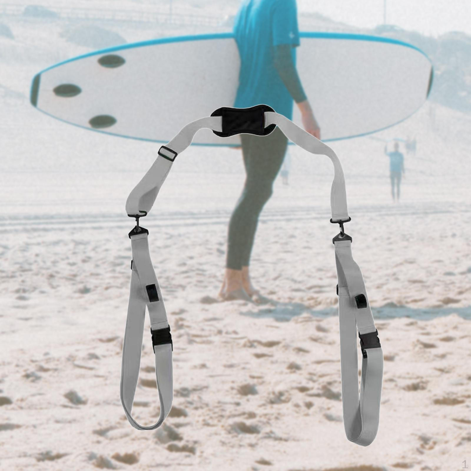 Adjustable Paddleboard Holder for Longboard and Surfboard серый