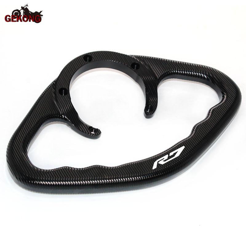 YZF R7 Per Yamaha YZF-R7 2022 Moto CNC Maniglie Passeggero Manopola Serbatoio Maniglie