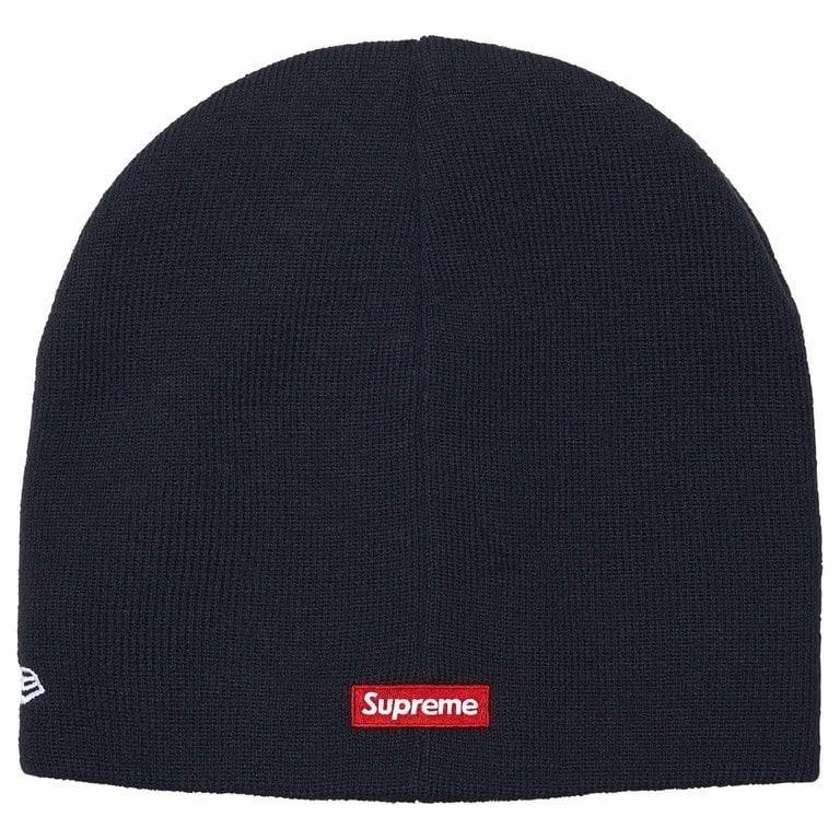 Supreme New Era Rhinestone Beanie Navy