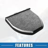 2pcs for Mercedes-Benz W204 W212 2128300318 Car Cabin Air Filter Cooling System