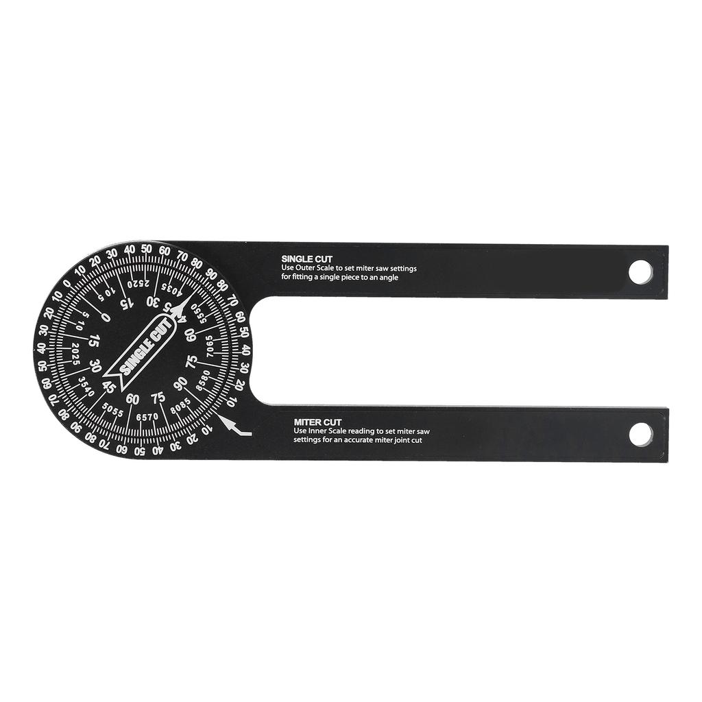 Miter Saw Protractor HighPrecision 360 Degree Rotatable Angle Finder Woodworking Measuring Tools