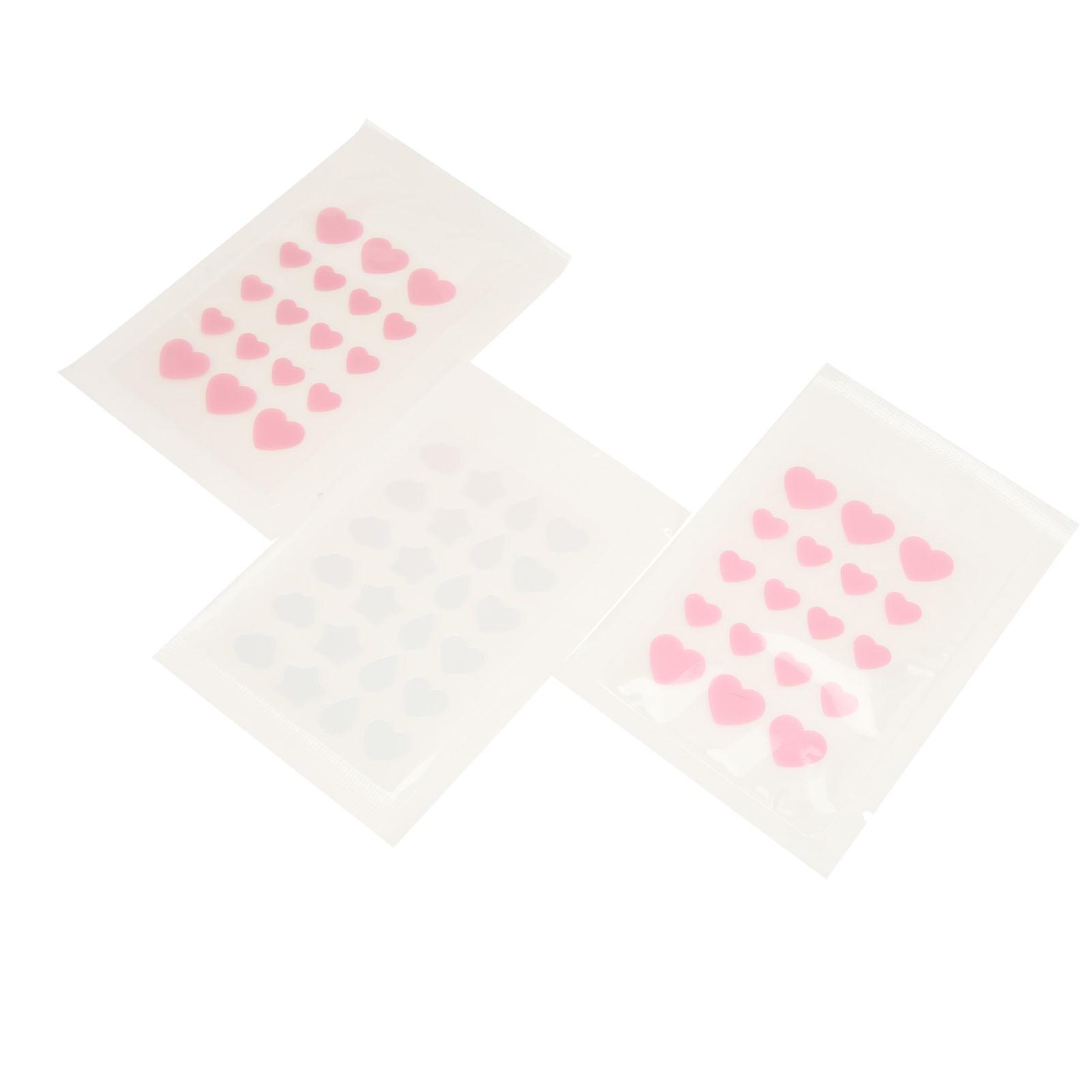 

60 шт. Гидроколлоидные накладки от прыщей Покрывающие Изолирующие Заживляющие Форма мультяшная Милый пластырь от прыщей для лица