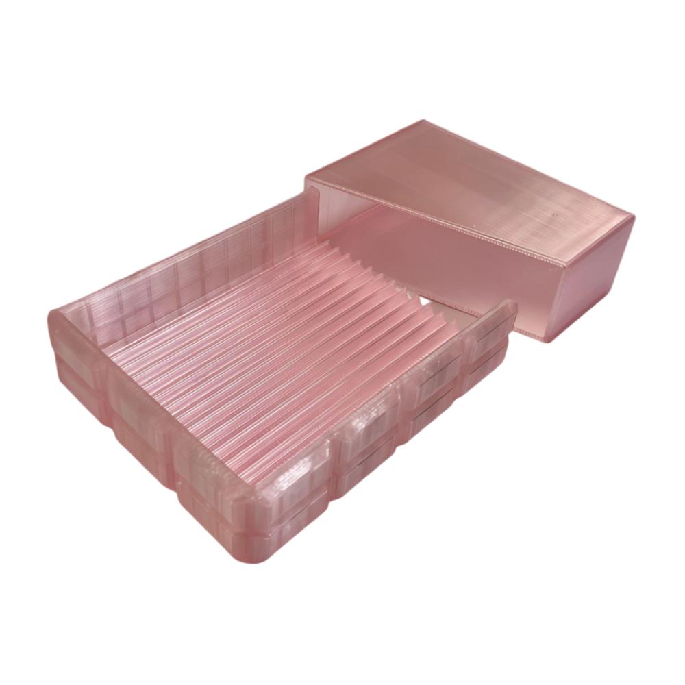 

10/15 Slots Fuse Beads Crafting Tray DIY Fuse Beads Picking Tray Melty Beads Projects 15 channels рожевий