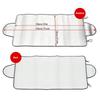 Universal Car Snow Cover Winter Windshield Sunshade Outdoor Waterproof Anti Ice Frost Auto Protector Automobiles Exterior Cover
