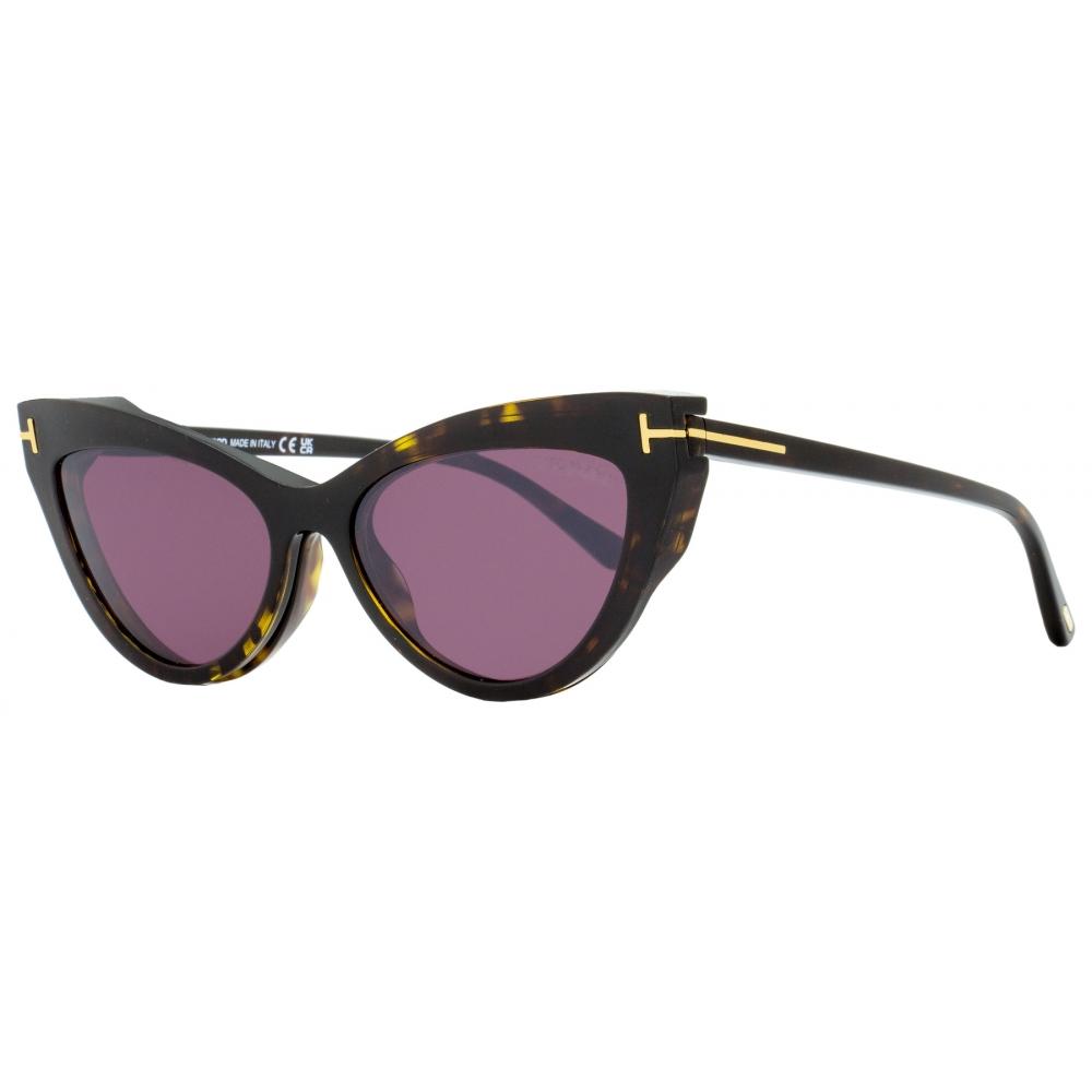 Women S Magnetic Clip On eyeglaSSeS Tf5896b 052 Dark Havana 56mm 052