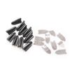 10PCS Universal Car Roof Shark Fin Decorative Aerial Antenna Cover Spoiler Car Supplies Refit Pieces
