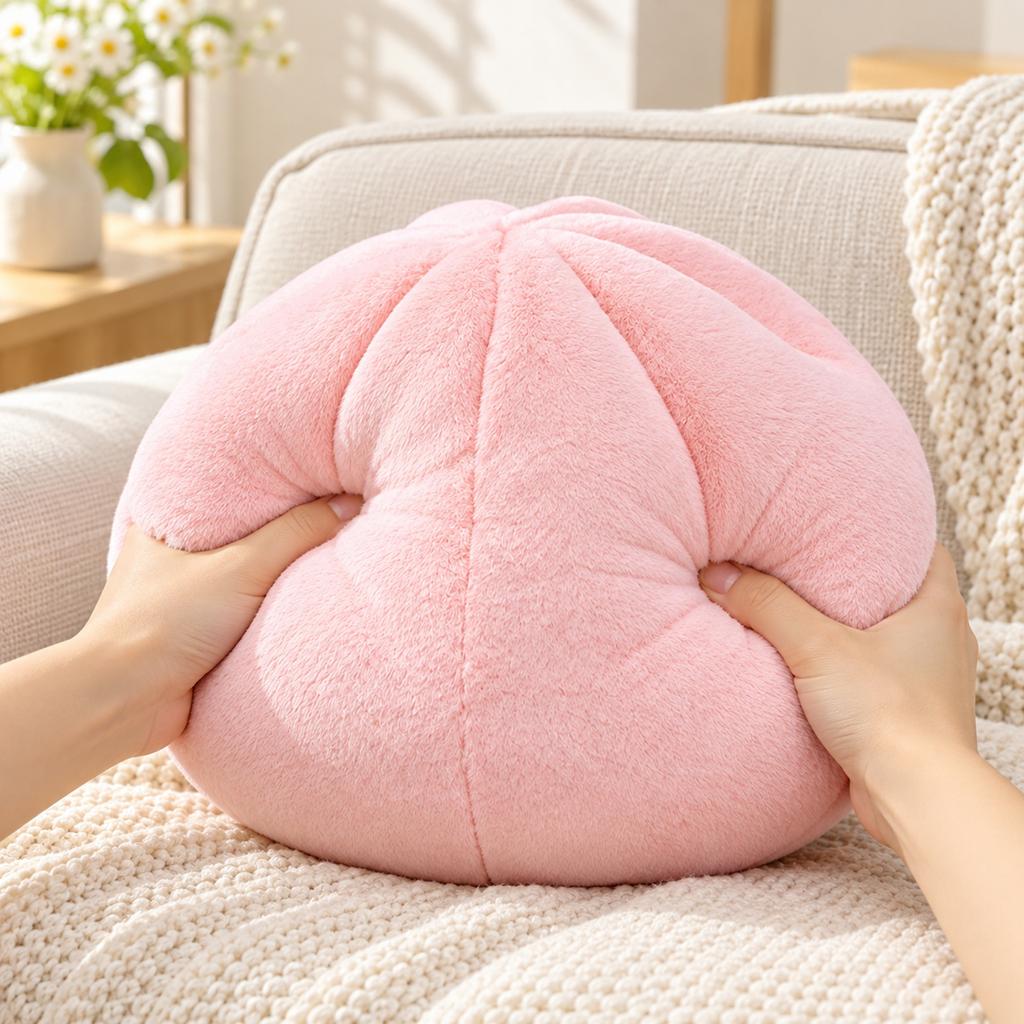Cute Realistic Steamed Bun Plush, Backpack Charm, Soft Stuffed Toy Figure, 40