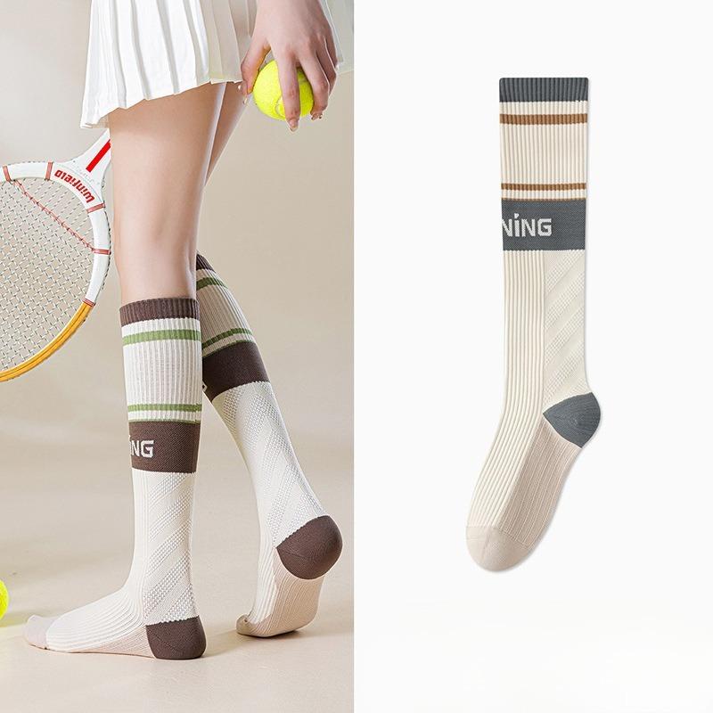 Female Summer Thin Pilates Running Cycling Fitness Yoga Professional Exercise Pressure Calf Socks