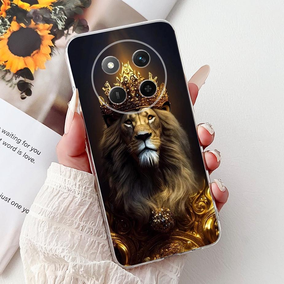 For Honor Magic 7 Lite Case BRP-NX1 2025 New Luxury Painted Cover Clear Silicone Soft Slim Phone Case For Honor Magic7 Lite Bags