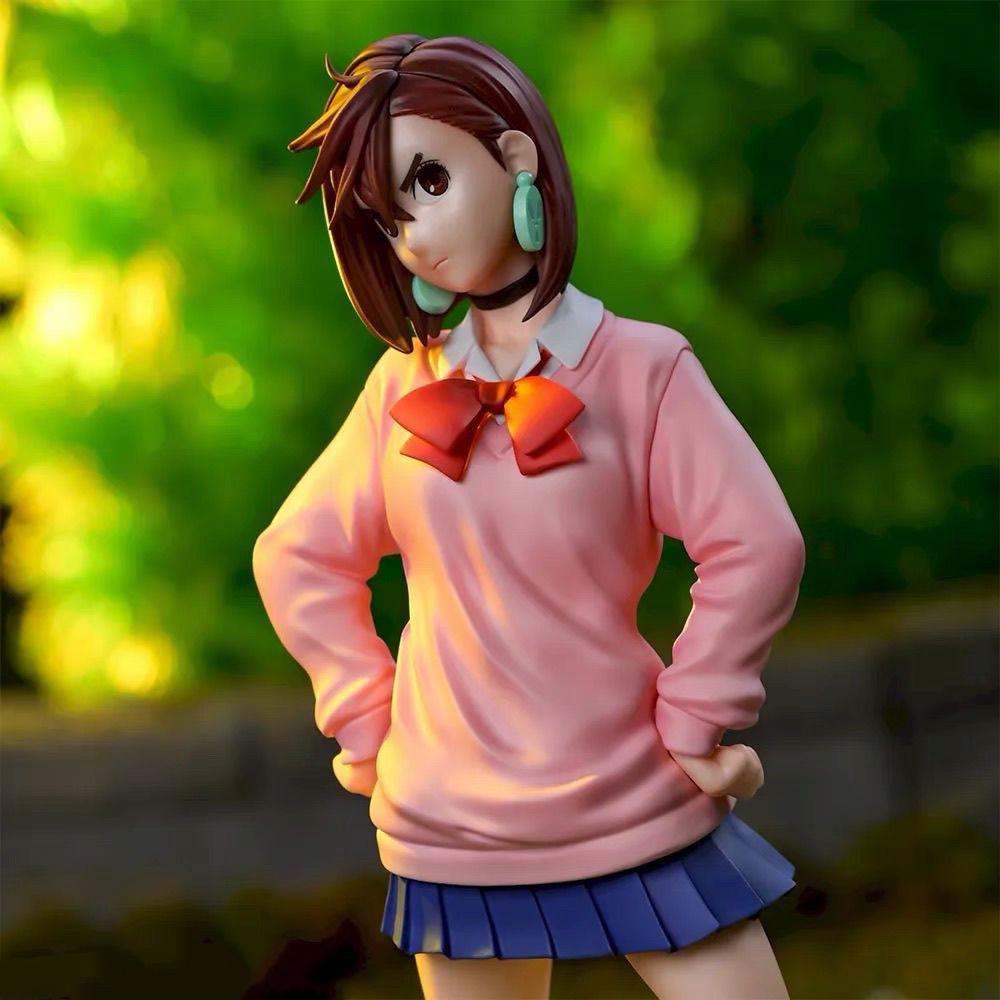 Anime Dandadan Momo Ayase Action Stand Ragazze Figura Modello Bambola PVC Modello Carino e Affascinante Decorazione da Scrivania Giocattolo da Collezione Regalo per Compleanno Ragazze