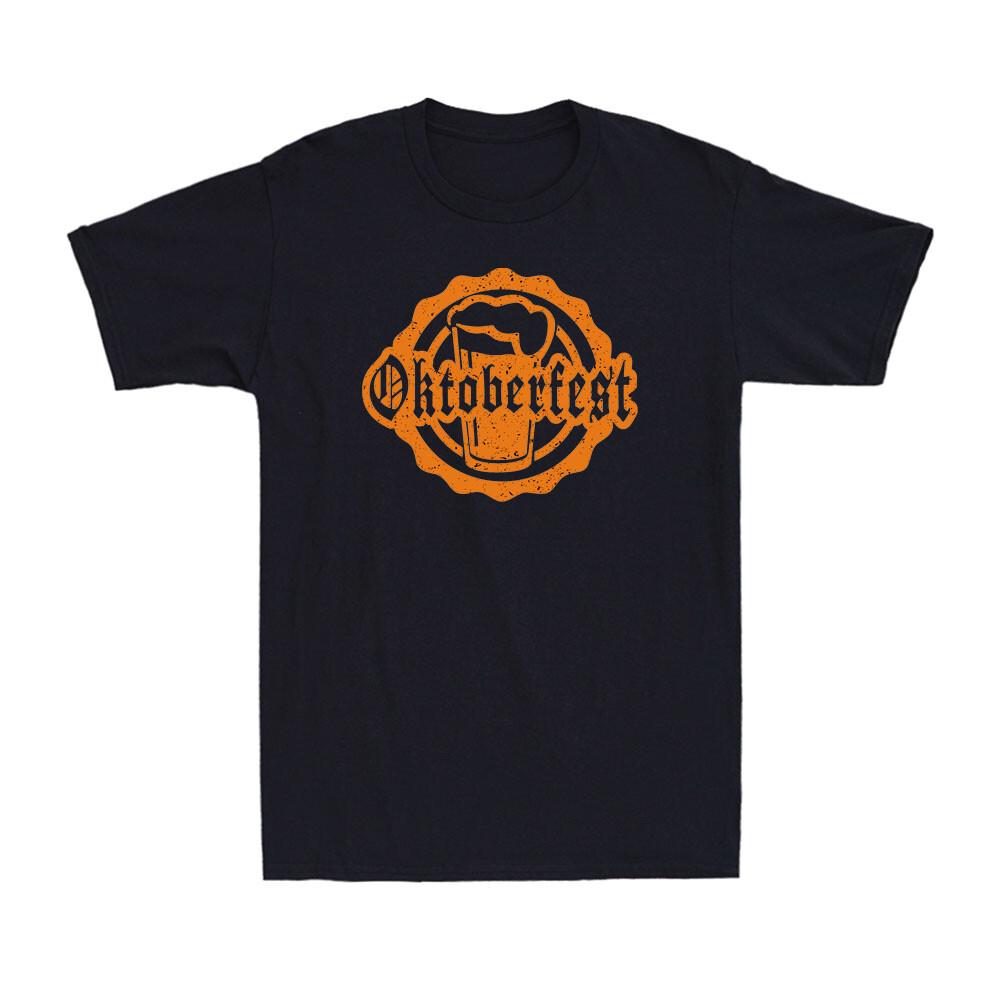 Oktoberfest Munich Beer Festival Costume Beer Drinking Lover Retro Men s T-Shirt L