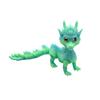 3D Printed Long Haired Dragon Multi-color Gradient Toy Ornament