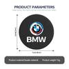 2Pcs Car Coaster Mat Water Cup Holder Anti-Slip Accessories For BMW G01 G02 F15 F16 G05 G06 G07 F07 G30 G32 F40 F44 F34 c1