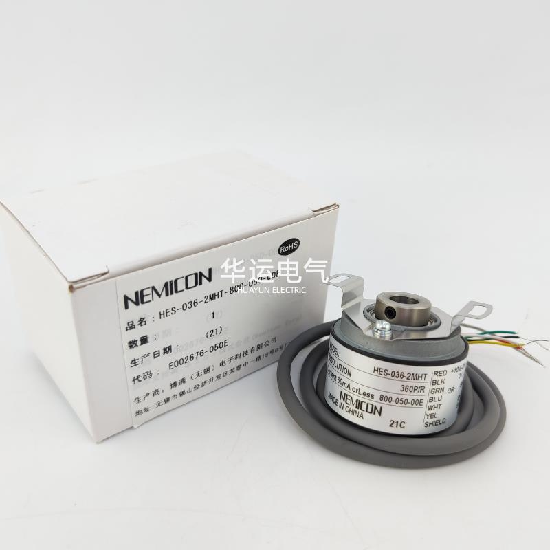 HES-036-2MHT 800-050-00E Genuine NEMICON Incremental Rotary Encoder, Internal Control
