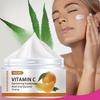 Vitamin C fuktighetsgivende krem ​​lyser opp hudtonen, strammer opp huden, reduserer matthet og reparerer skadet hudbarriere