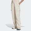 adidas Originals Cargo Pants Fashion Comfortable Loose Workwear Knit Sports Pants Women Pants Off-White HG6675