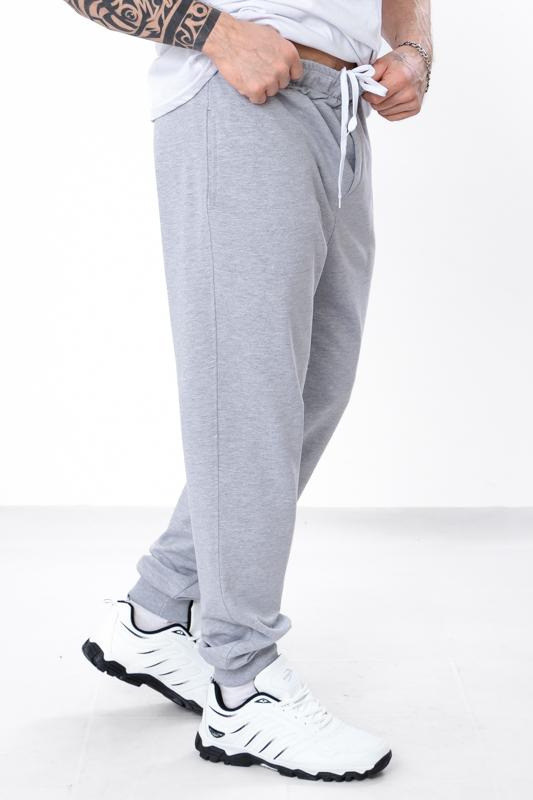 Men’s Double-Knit Active Pants – Adjustable Drawstring Waist & Comfortable Fit, Any Season, 8338-057-2 HC