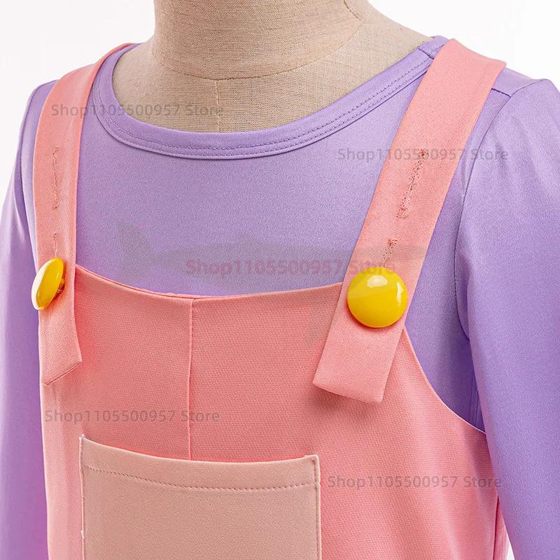 Nuovo Gioco The Amazing Circus Jax Costumi Cosplay Bambini Ragazza Tuta+Guanti Per Festa Travestimento Halloween Carnevale Costume