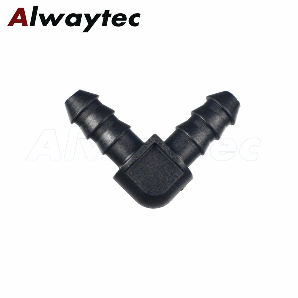L Fitting Fuel Pipe Connector Hose Assembly Quick Released Fitting Fuel Line Connector for Automotives