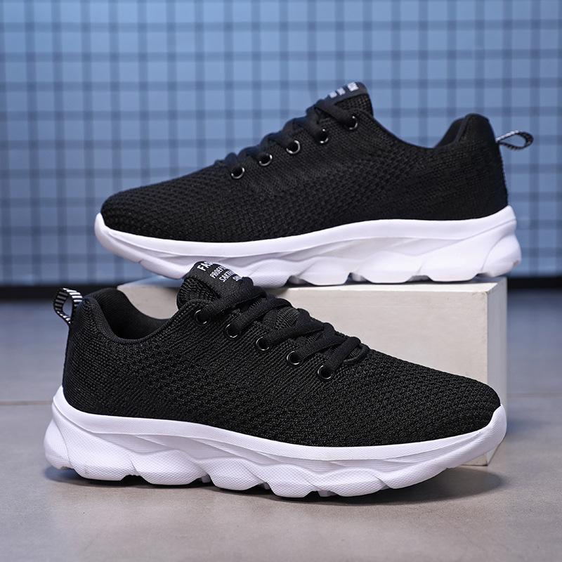 Spring and Summer Mesh Breathable Casual Sports Shoes Mother Walking Shoes Running Shoes Soft Sole Lightweight Travel Shoes Women