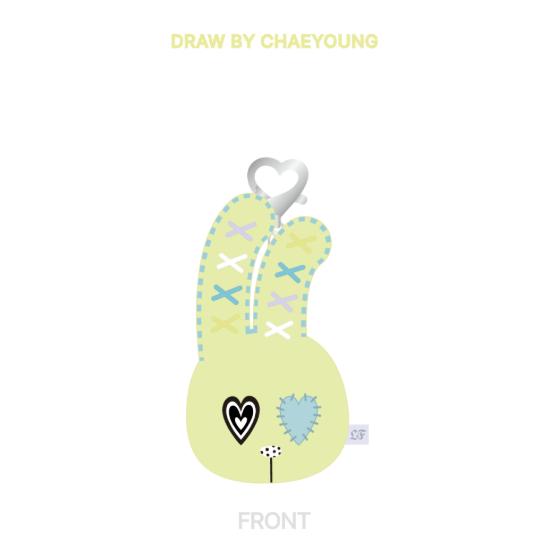 Pre-order TWICE CHAEYOUNG The First Album LIL FANTASY Vol.1 Plush Key Ring