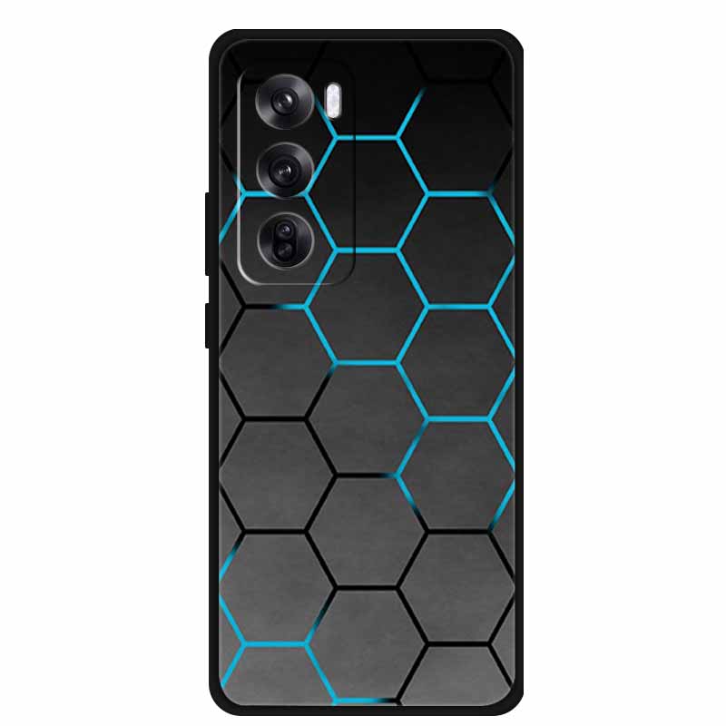 For Oppo Reno12 Pro 5G Cases Shockproof Phone Cover Soft Silicone Fashion Cool Cases for OPPO RENO 12 PRO CPH2629 Bumper Coque