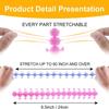 Worm Noodle Stretch String Tpr Rope Sqishy Anti Stress Toys String Fidget Autism Vent Toys Decompression Adults Kids Fun Game