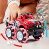 Kids Monster Truck Toy Flashing Wheels Light-Up Cars Toddlers Birthday Christmas Gift Friction-Powered JOYFY LED 3Pack with for Kid Friendly