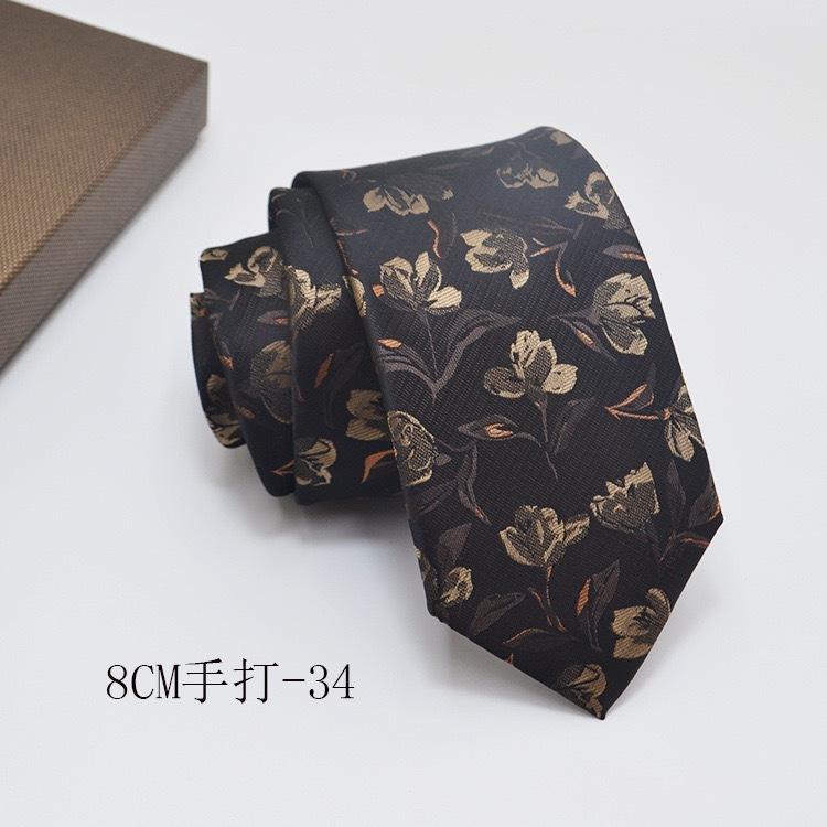 Formelles Hemd Business Krawatte Hochzeit Bankett Herren Polyester Handgebunden Lange Krawatte