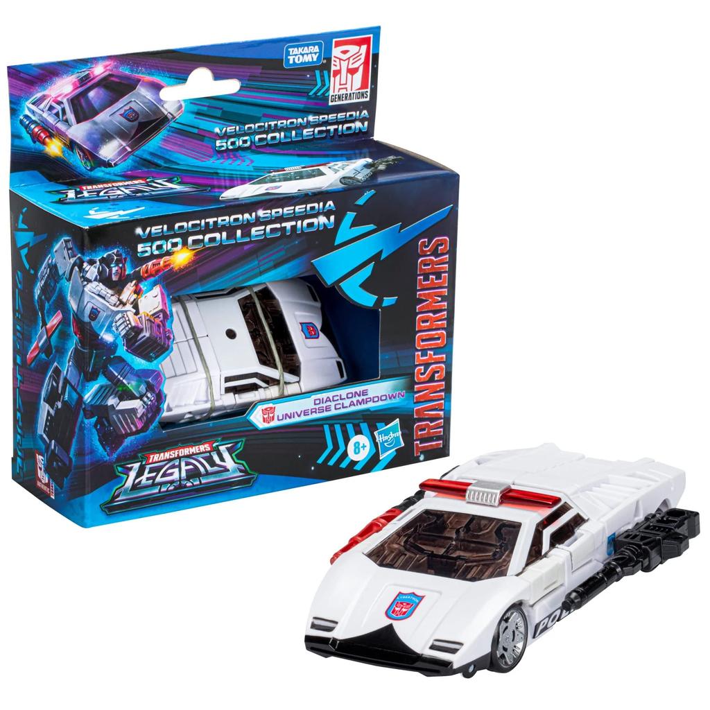Transformers Legacy Velocitron Speedia 500 Collection Diaclone Universe Clampdown (F5761) [Item]