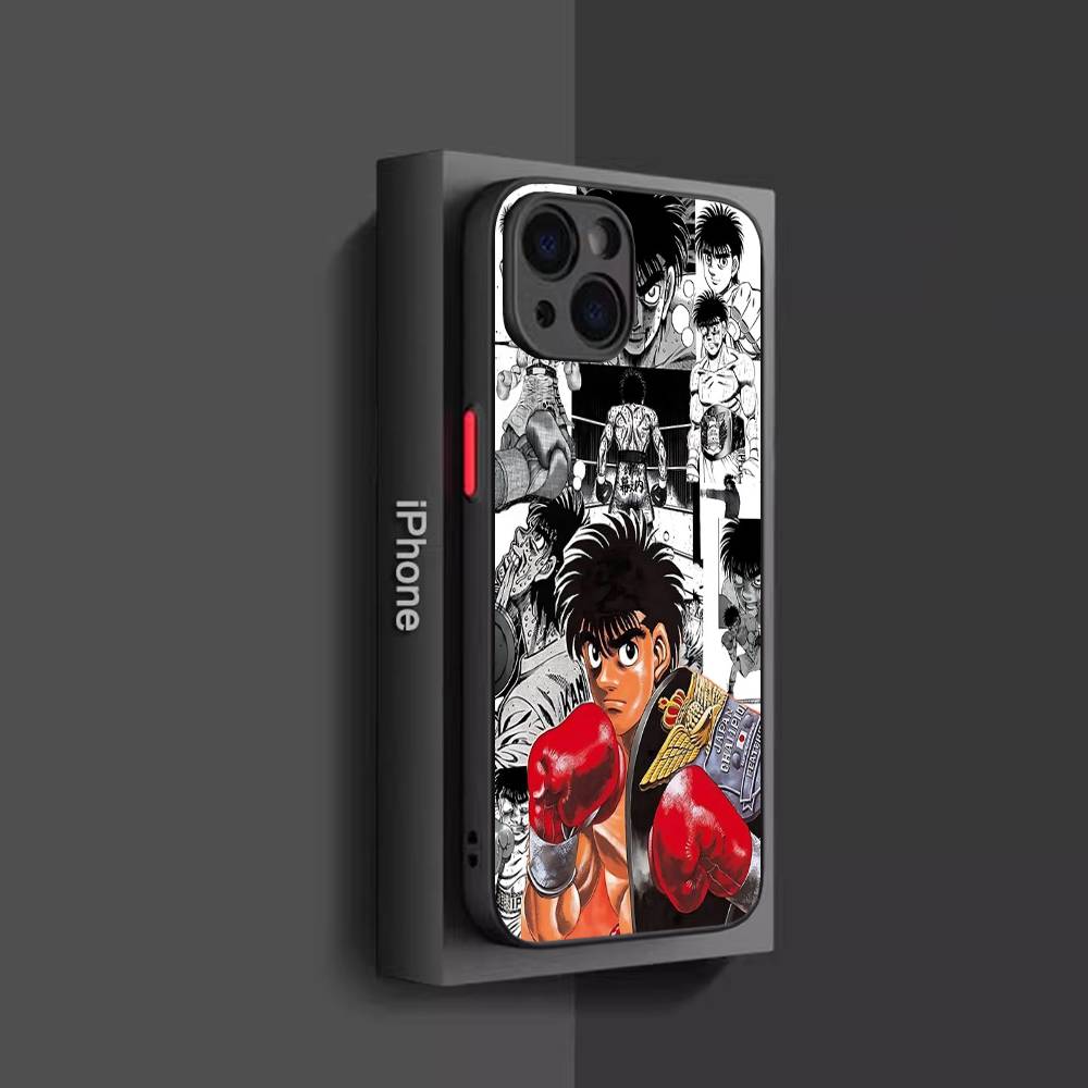Anime H-Hajime N-No I-Ippo Phone Case For IPhone 16e 16 15 14 13 12 11 Pro Max X XS Max Plus Matte Clear