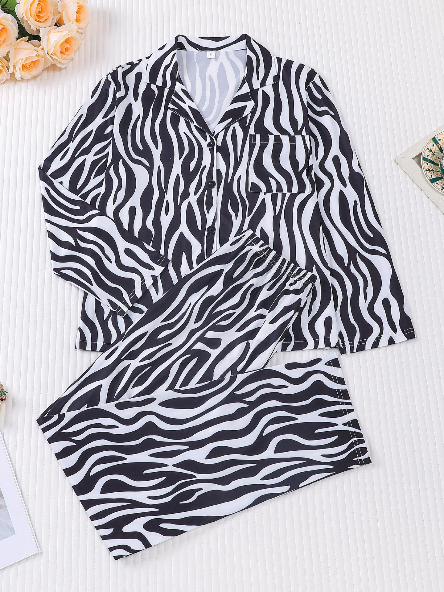 

New Soft Pajama & Cardigan Set: Long-Sleeve, Lightweight Homewear with Long Pants Large