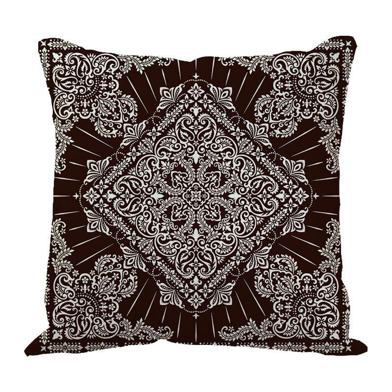 Luxurious Ethnic Palace Style Plush Cushion Cover Set For Commercial Use