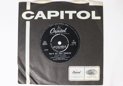 7inch Record NANCY WILSON - You've Got Your Troubles CL15466 Capitol 1966 UK Jazz Used