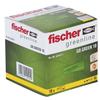 Cheville pour béton cellulaire - FISCHER - GB 10 Green - 50% matières renouvelables - Boîte de 18 - Nylon