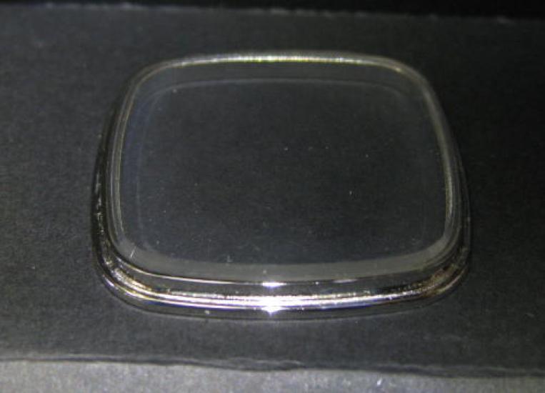 70 SEIKO Chronograph Hardlex Crystal silver 70SEIKO Chronograph Watch glass (with bezel) / 7018-5000 (Ref235 SA0V05GNS)