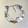 2022 Trendy Beaded Pearl Star Bracelet with Zircon Inlay – Handcrafted Jewelry