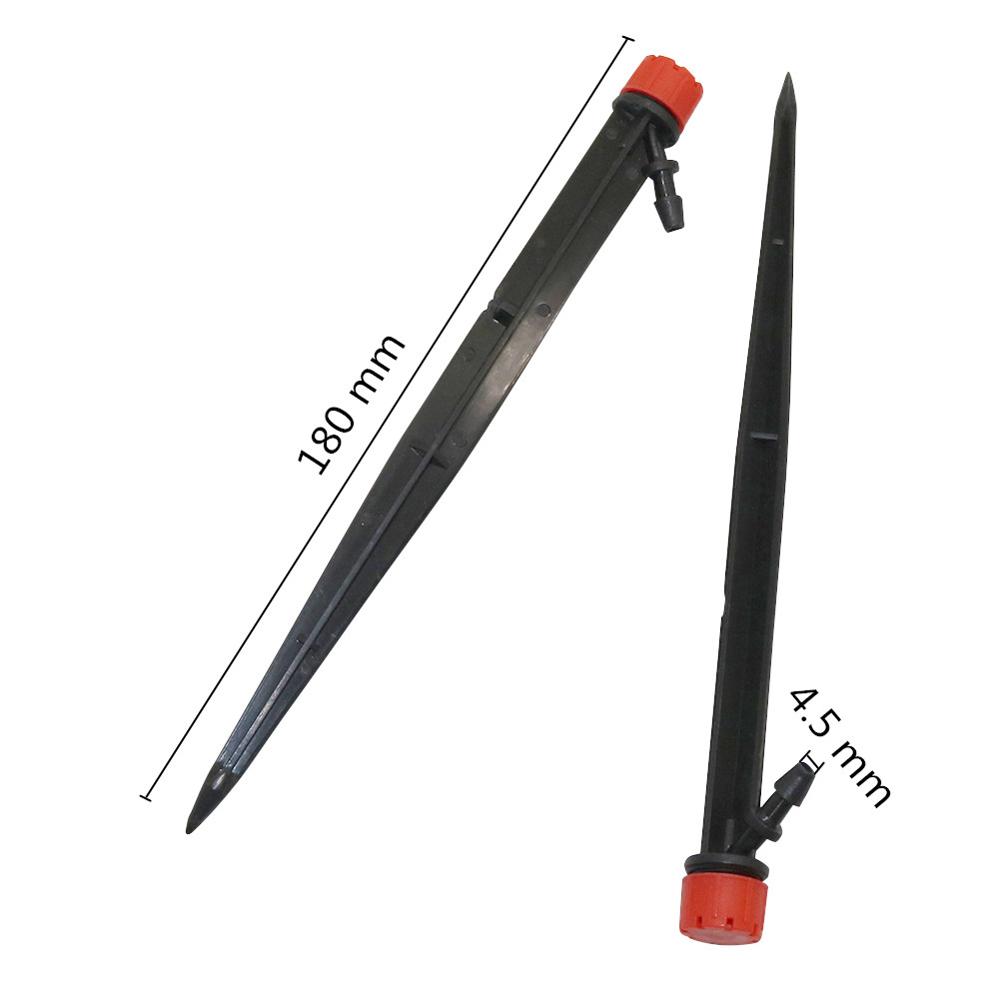 8 Holes 360 degrees Garden irrigation sprinklers Greenhouse Micro Bubbler Drip Irrigation Sprinkler Agriculture tools 100 Pcs