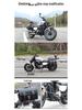 Qianjiang Flash 350 Motorcycle Bumper Canvas Side Bag & Rear Rack