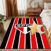 Pau-lo Fc Emblem Printed Office Carpet Chair Cushion  Entryway Rug, Rugs for Living Room, Bedroom Christmas gifts