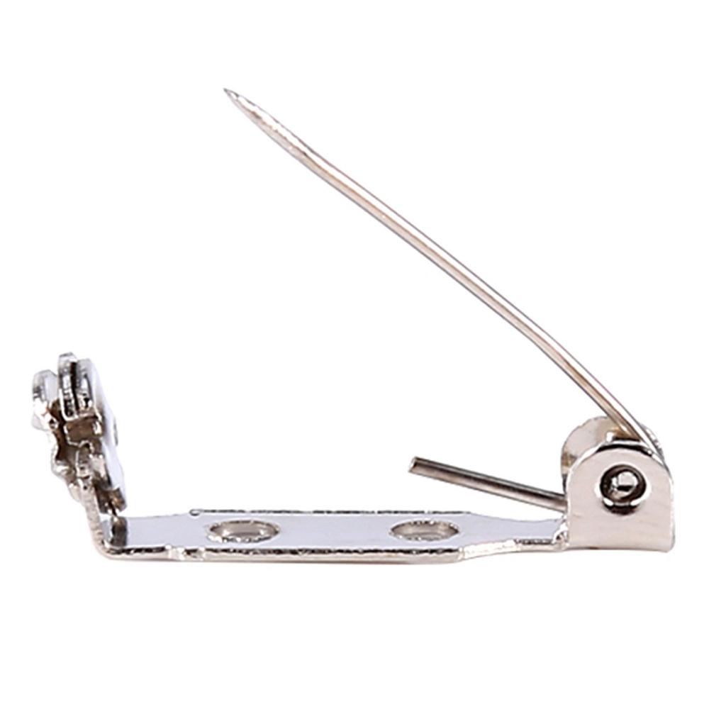 50 Stück Anstecknadeln Brosche Verschluss Rückseite Sicherheitsverschluss Rollend DIY Basteln 20 25 32 38mm