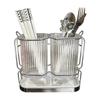 Wall Mounted Chopstick Container Kitchen Utensil Organizer Spork Spoon Holder Convenient Cutlery Drying Rack for Home
