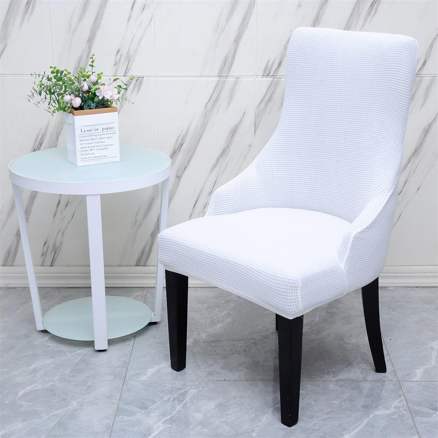 

Водоотталкивающий чехол на стул с наклонной спинкой, эластичные чехлы на обеденные стулья, флисовый чехол на кресло для свадьбы, вечеринки в отеле