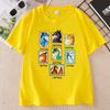 Wings of Fire Dračí Tričko Unisex Unisex Dračí Milovník Grafická Trička Ležérní Kulatý Výstřih Tištěné Krátký Rukáv Tričko Unisex Trička