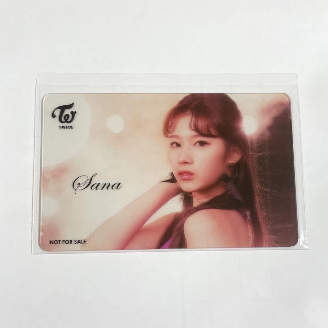 

[ИСПОЛЬЗОВАННАЯ] TWICE Sana Не продается Прозрачная карточка Коллекционная карточка