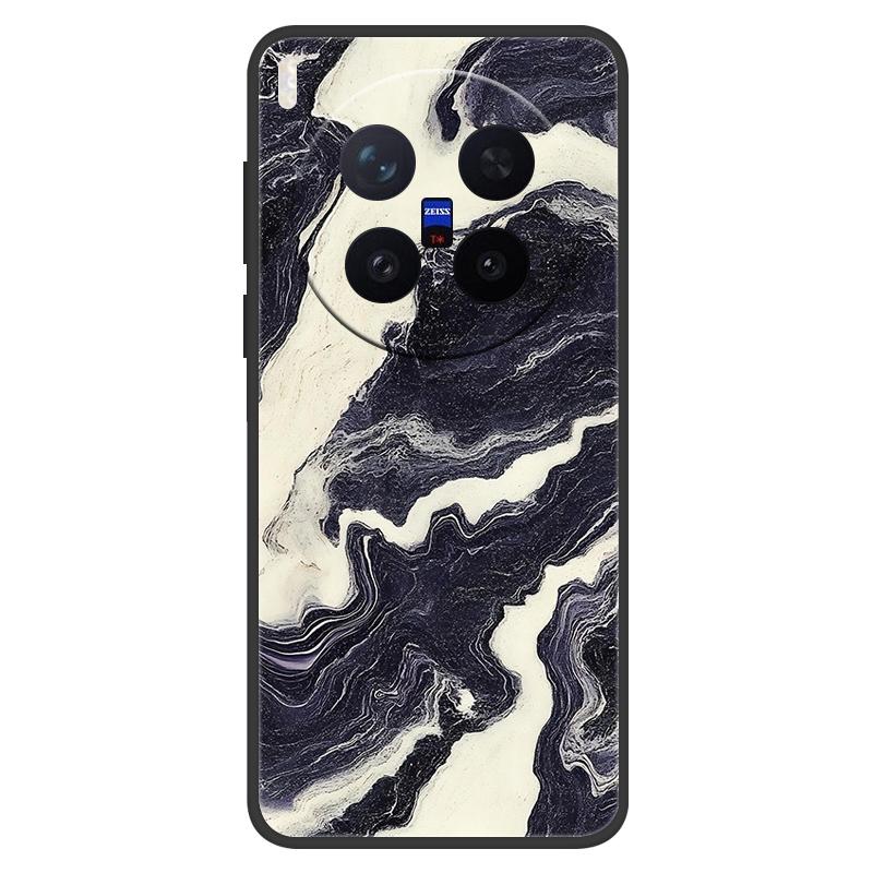 For VIVO X300 Pro Case Marble Painted Soft Matte Silicone Back Cover For Vivo X300 Full Protective Phone Shell X 300 X300 PRO