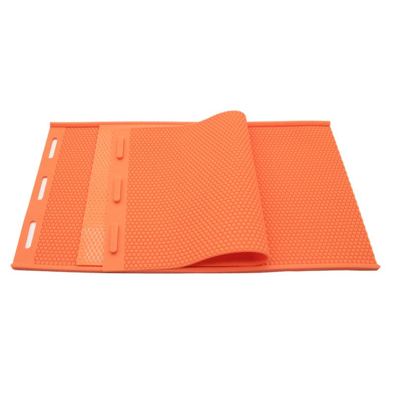 2pcs Rubber Beeswax Press Sheet Mould Foundation Beekeeping Equipment Bee Hive Basis Press Sheet Mould Tools For Beekeeper