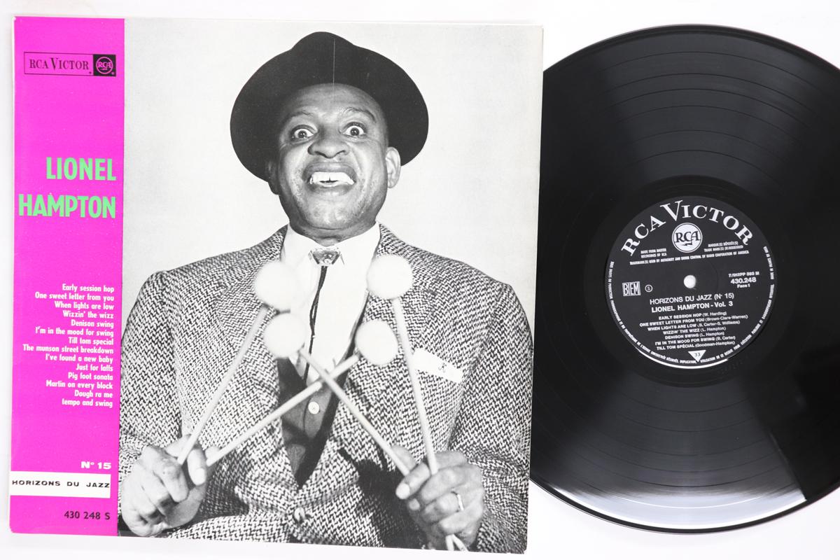 LP Record LIONEL HAMPTON  Lionel Hampton 430248 RCA 1962 France Jazz Used